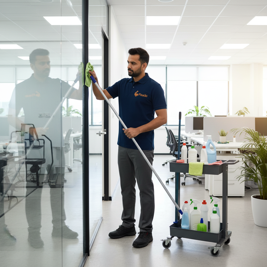 Cleaner in FIXADO Uniform