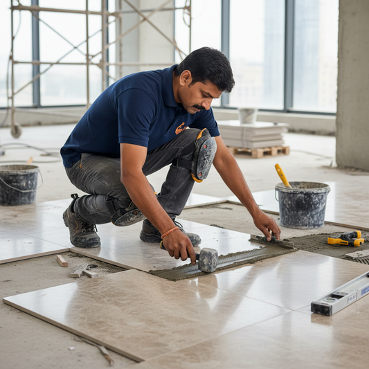 Tile & Marble Worker in FIXADO Uniform