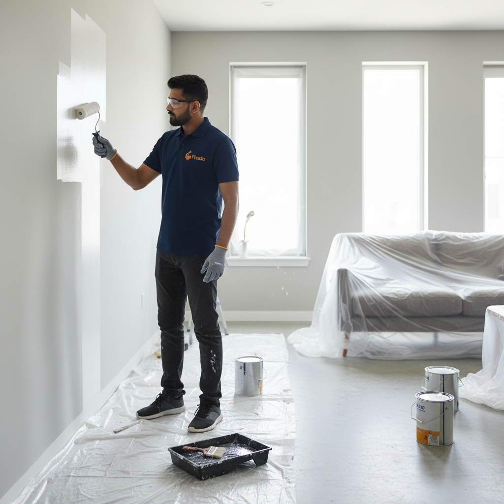 Painter in FIXADO Uniform